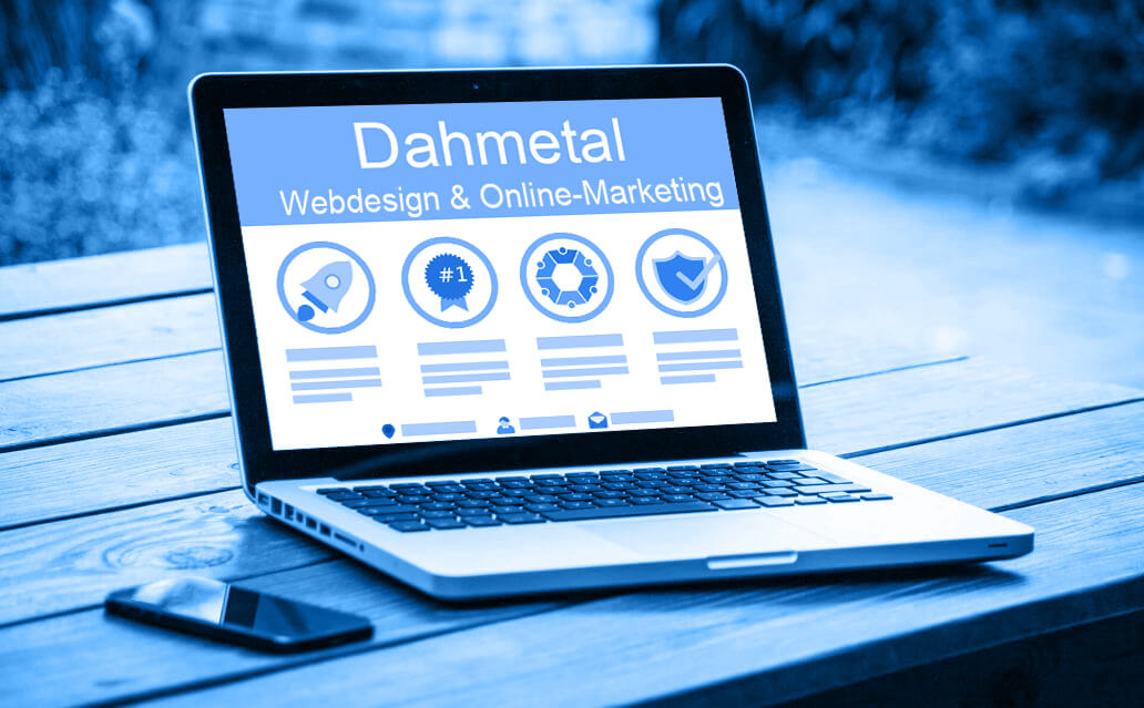 Homepage erstellen lassen Dahmetal