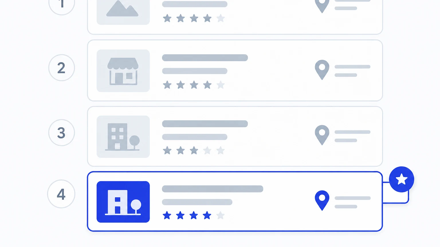 Warum stehen Mitbewerber bei Google über mir?